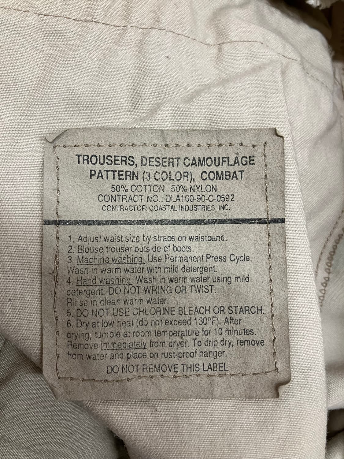 N10 us army 미군 데저트 카모 bdu 팬츠 xl/s 상품이미지3