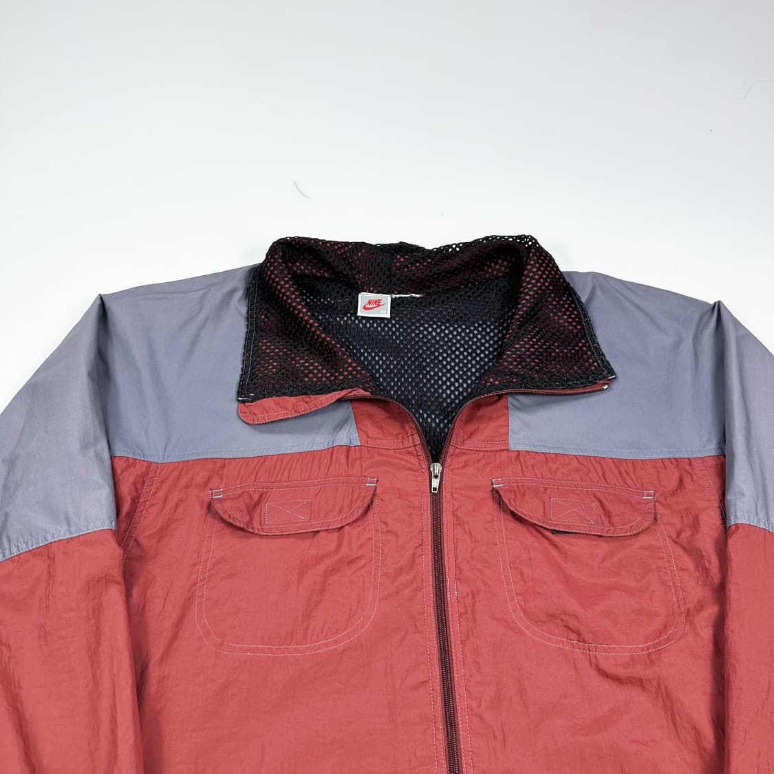 90s 나이키 acg 올드스쿨 오버핏 메쉬 우븐 자켓 XL 상품이미지2