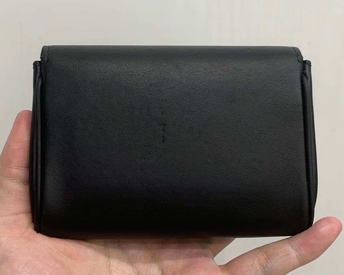 [OS]발렌시아가 로데오 플랩 카드 홀더 지갑 블랙 상품이미지6
