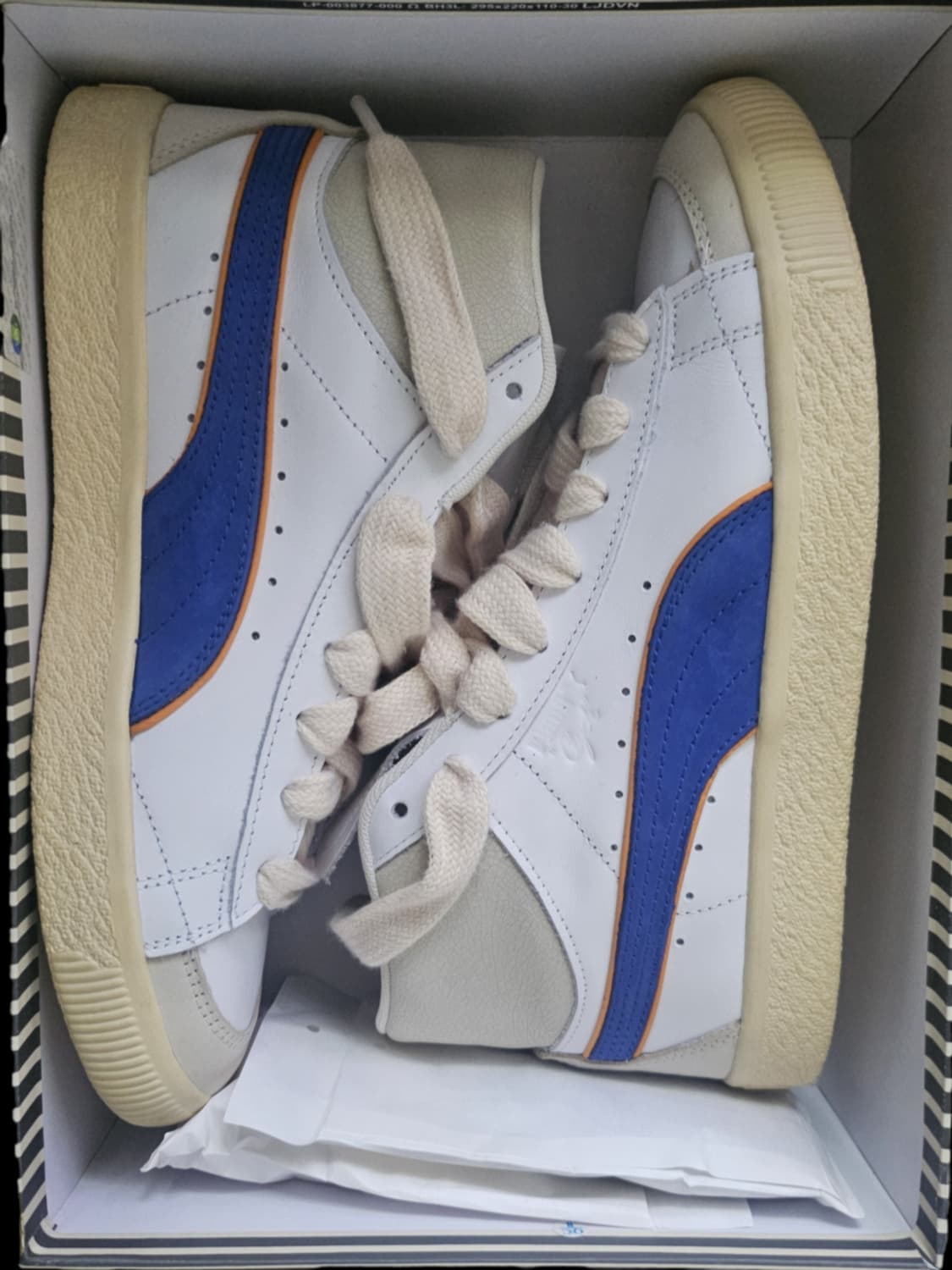 푸마 클라이드 미드 비볼 루이지 빌라시뇨르 로열 사파이어 상품이미지1