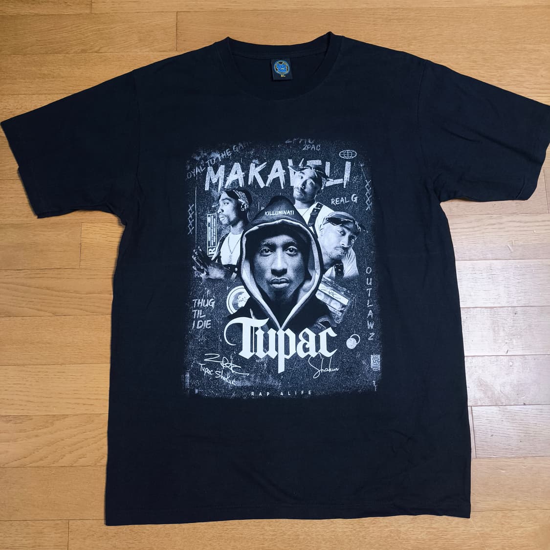 [XL] Tupac 2pac  티셔츠 상품이미지1