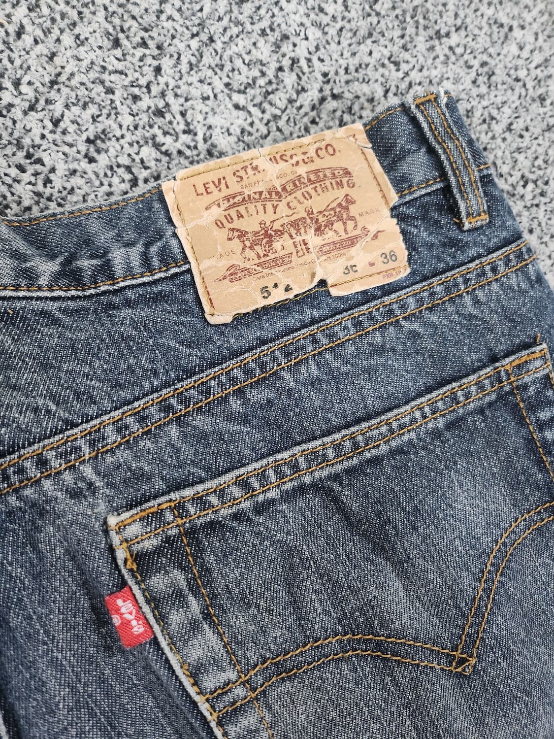 //1996년산 미판(USA) 리바이스 512 빈티지 상품이미지4