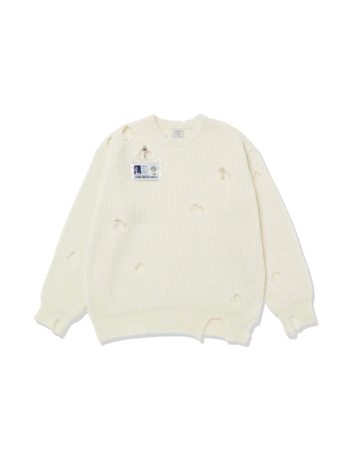 [OS] STU 에스티유 디스트로이드 니트 크림 상품이미지10