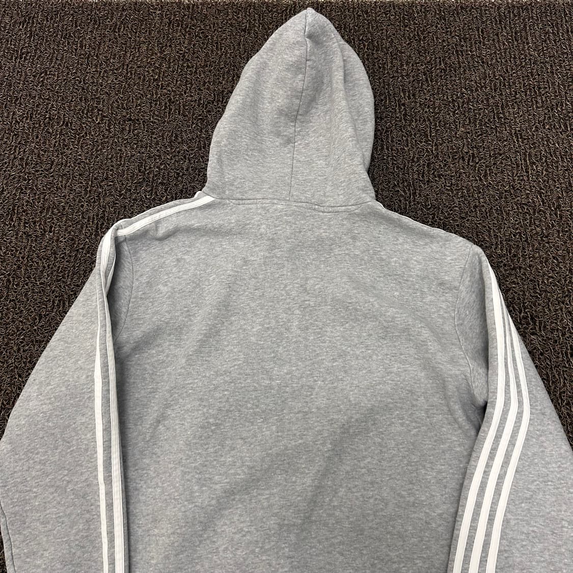 아디다스 삼선 후드티 그레이 XL 상품이미지6