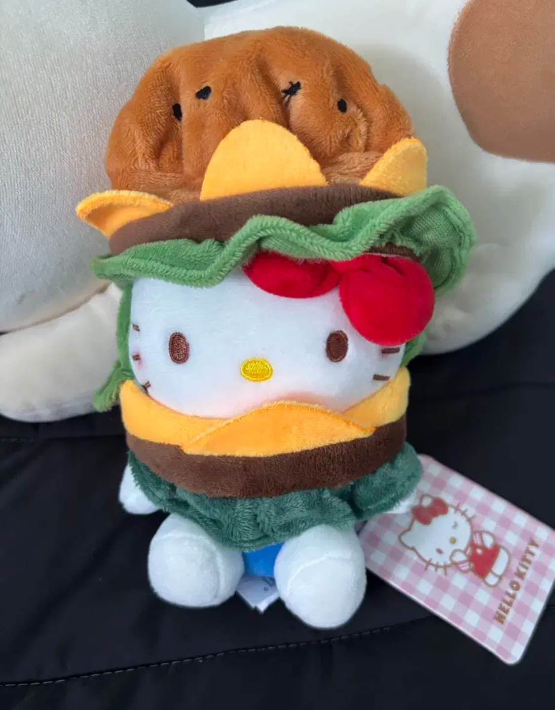 헬로키티 햄버거 인형 🖤 상품이미지1