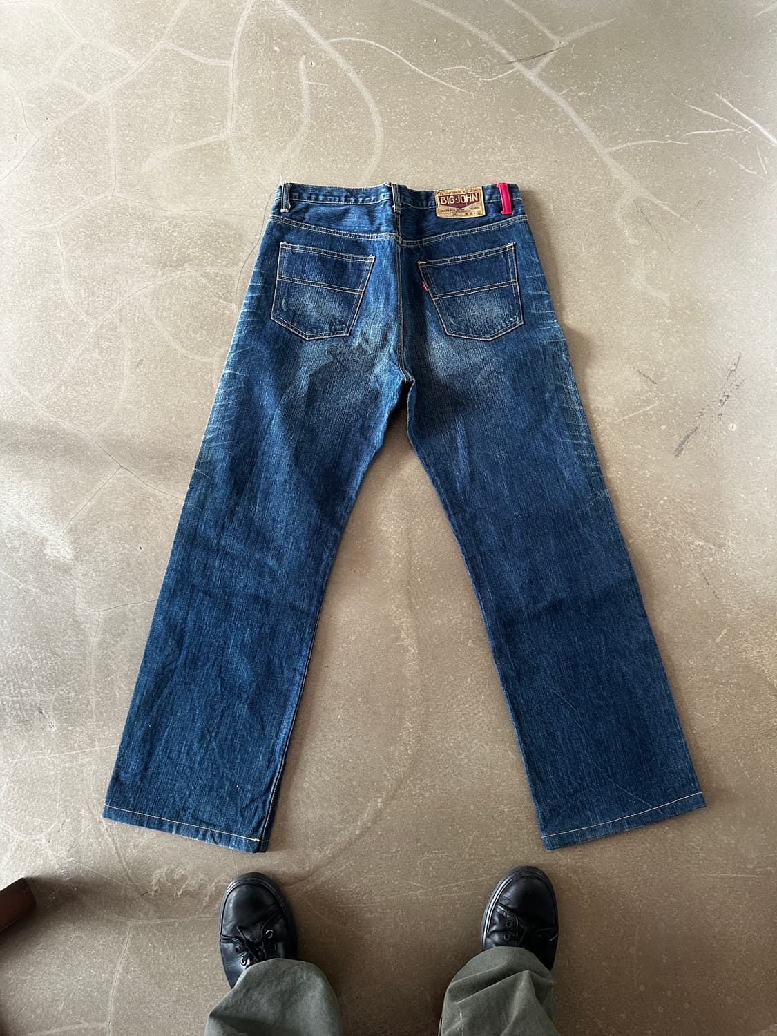 BIG JOHN Selvedge Denim Pants W36 셀비지 상품이미지1