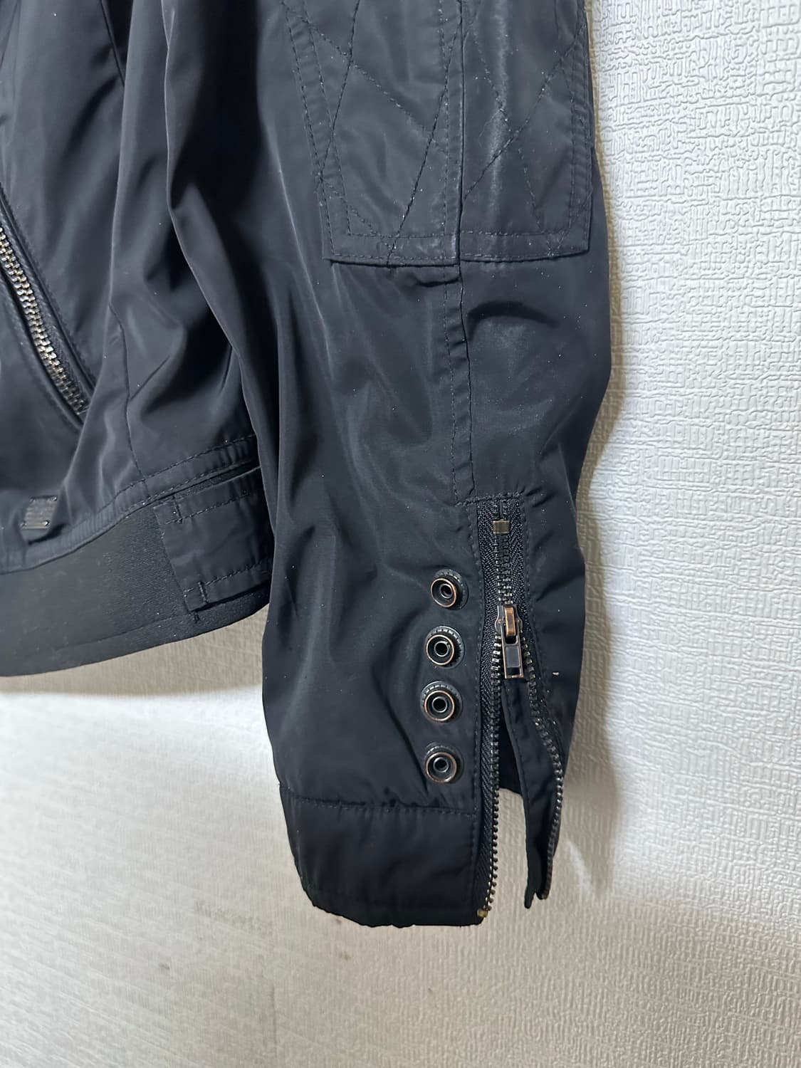 디젤 나일론 바이커 자켓 상품이미지5