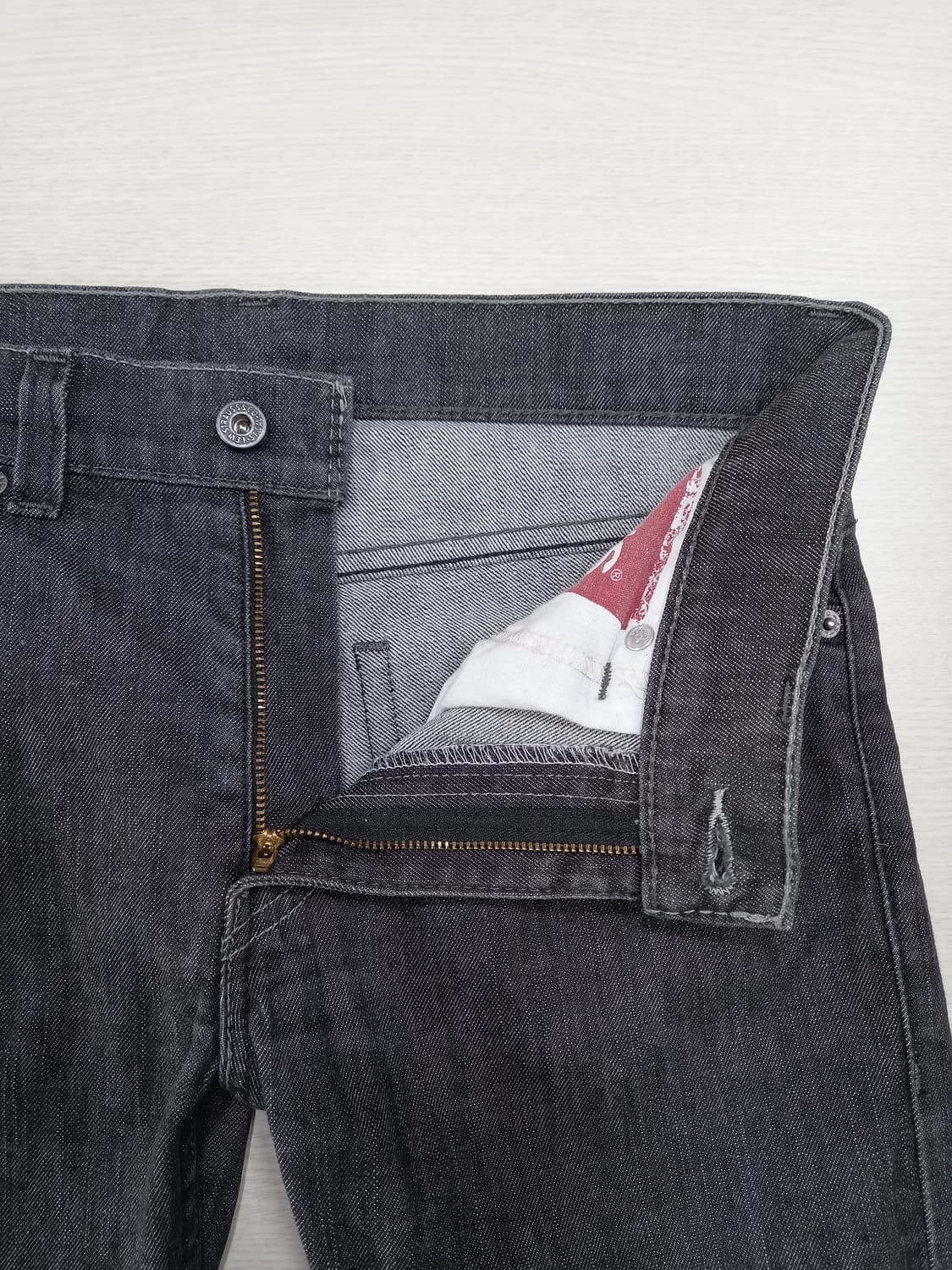 32 리바이스511 Mexico 스판 슬림일자진 흑청 32-341 상품이미지6