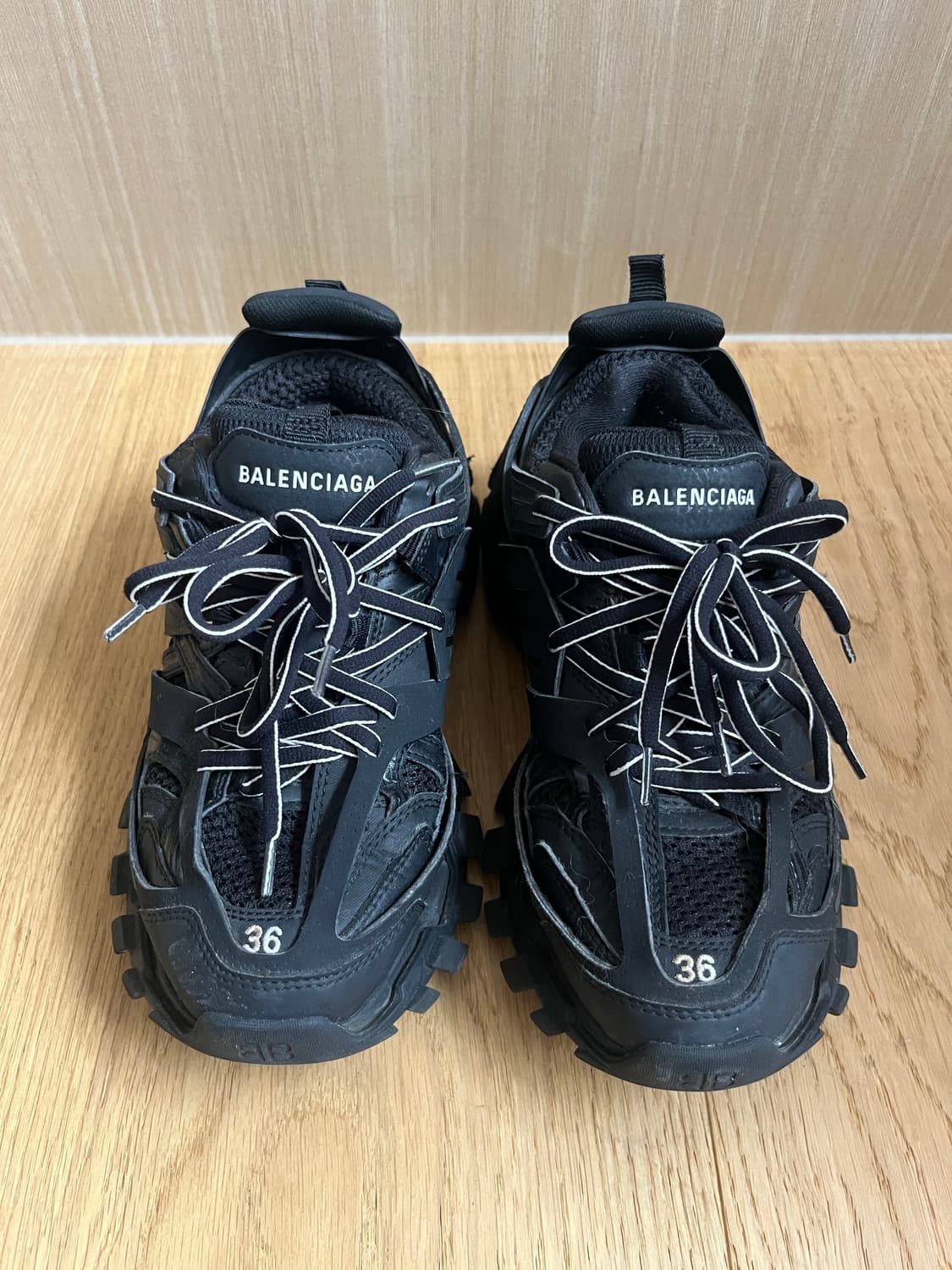 [정품]발렌시아가 트랙 스니커즈 블랙 36 상품이미지3