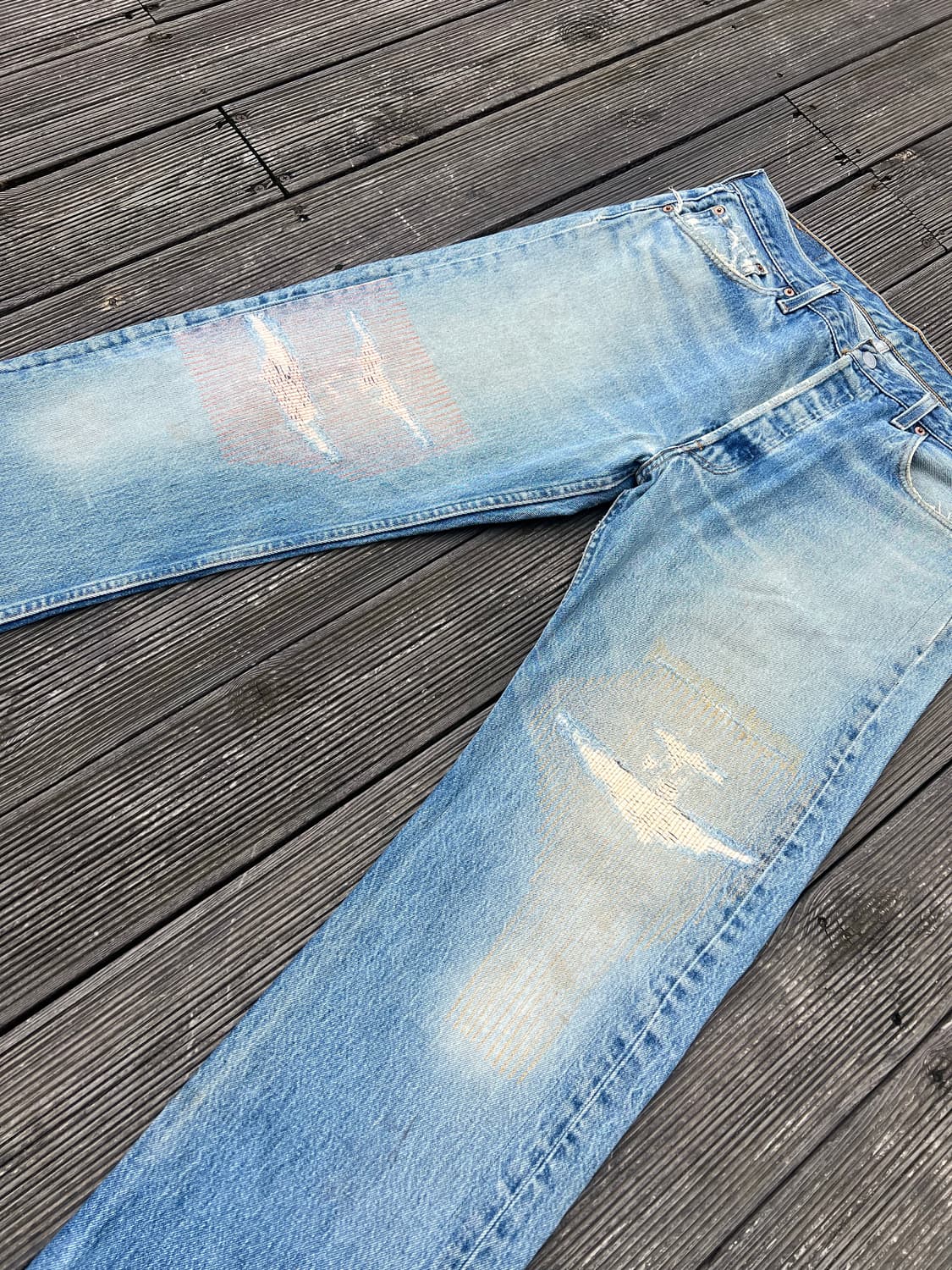 90s 리바이스 501xx 데님팬츠 W36 상품이미지6