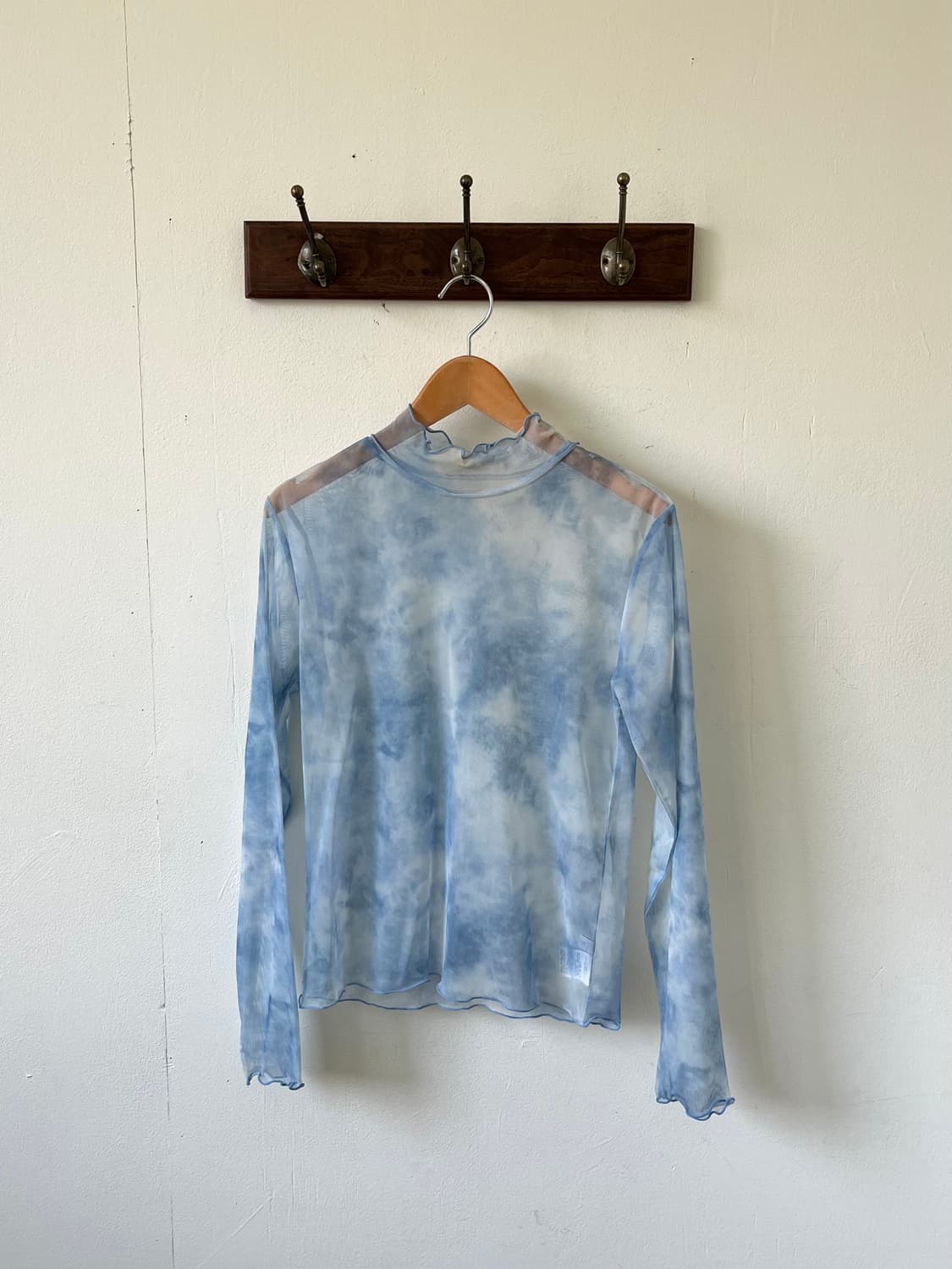 2PINK 스카이 시스루 터틀넥 상품이미지1