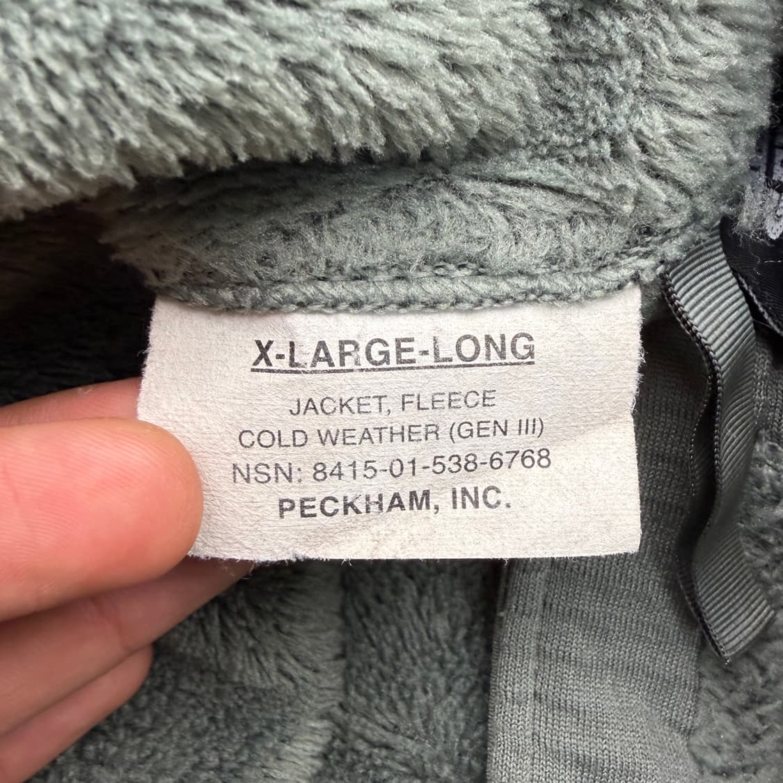Gen3 젠3 미군 플리스 자켓 XL 상품이미지9
