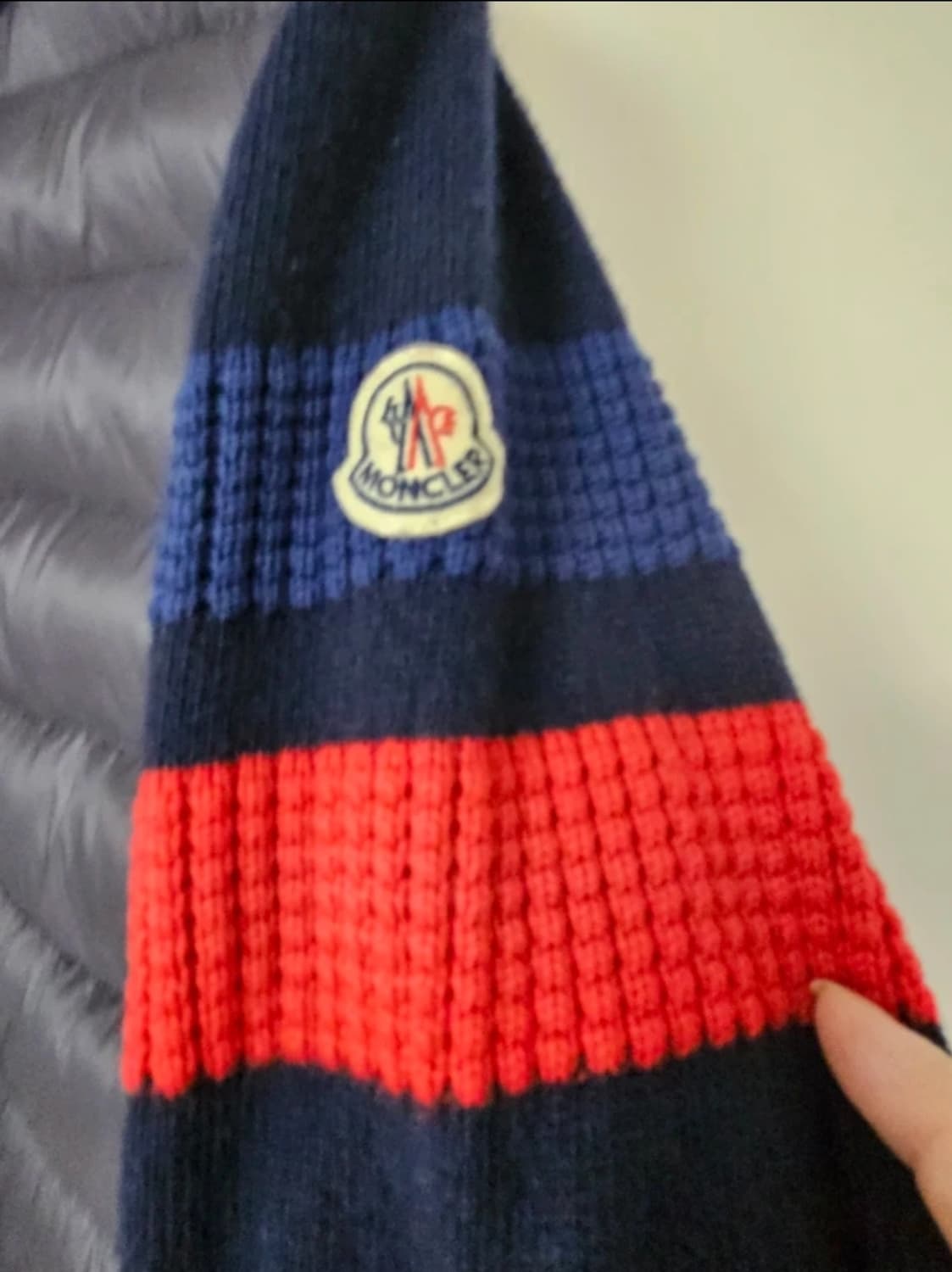 몽클레어 21ss 트리코 니트패딩(S/95~100슬림/정품) 상품이미지2