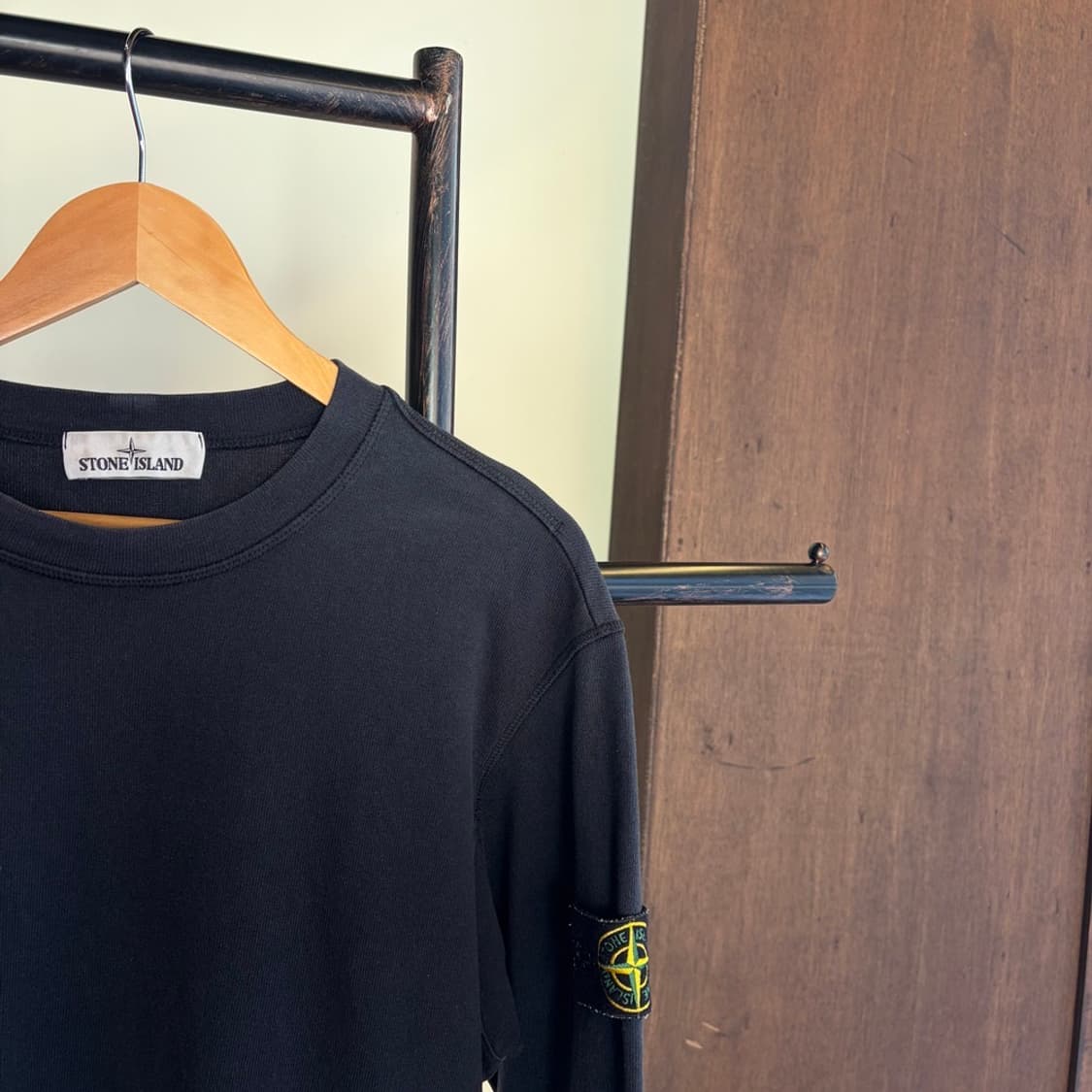 15772 - 스톤아일랜드 블랙 와펜 롱슬리브 상품이미지3