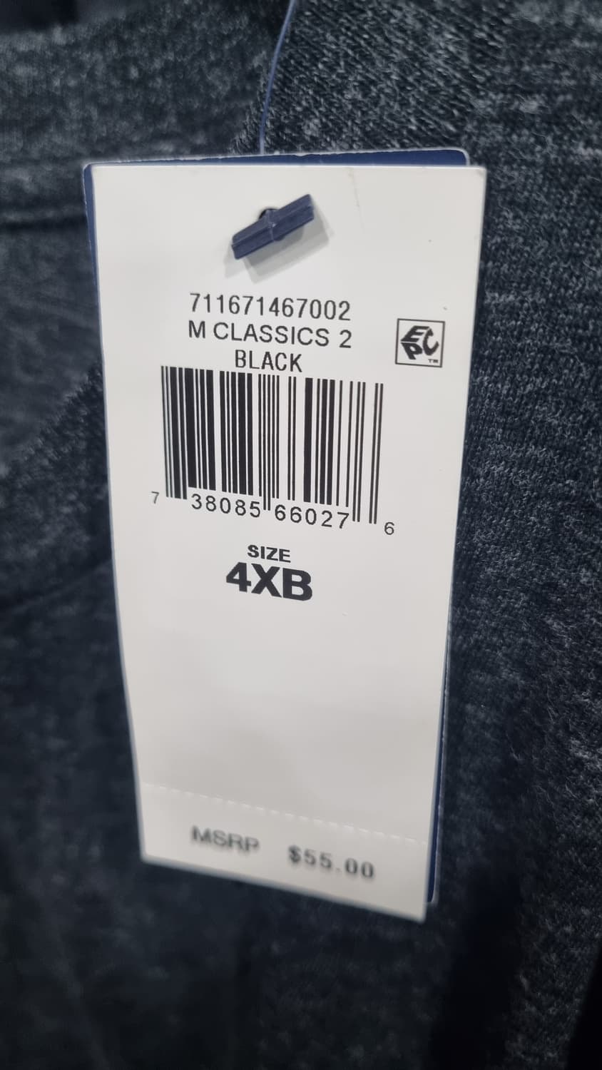 POLO 빅사이즈(4xL) 긴팔티셔츠 차콜 새거예요~ 상품이미지5