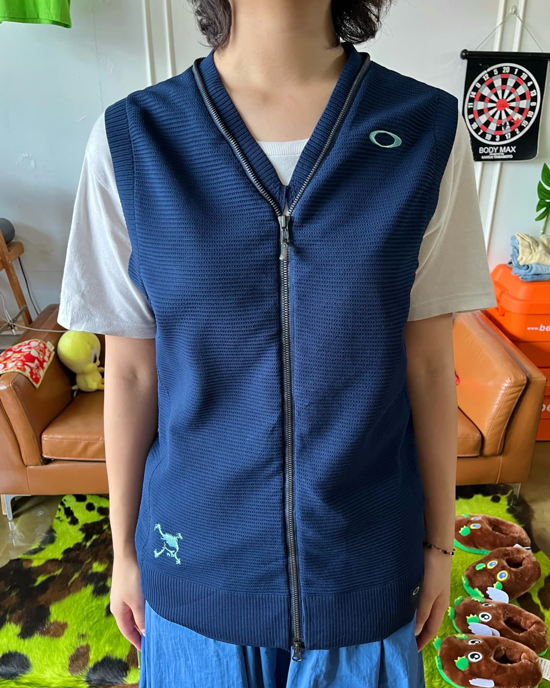 OAKLEY Japan Zip Neck 2Way Zip-Up Vest 상품이미지2