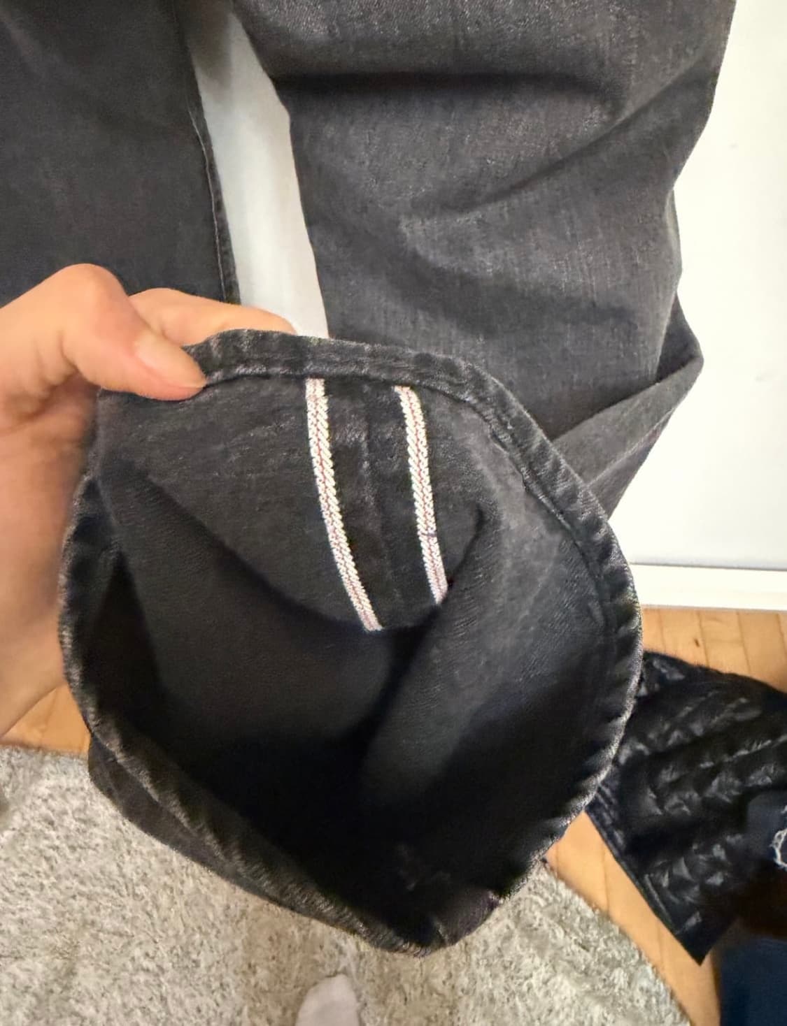 피그벨 페이디드 데님 3사이즈 판매 상품이미지4