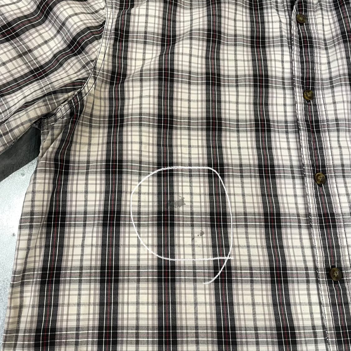  (XL) Carhartt 칼하트 체크 포켓 셔츠  상품이미지8