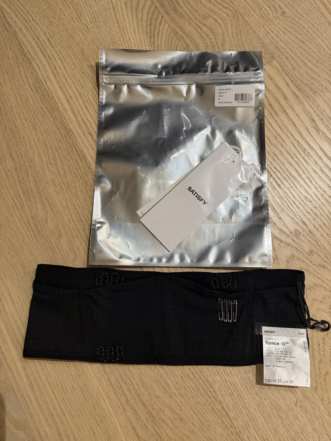 (M) 새티스파이 스페이스-O 벨트 블랙 상품이미지3