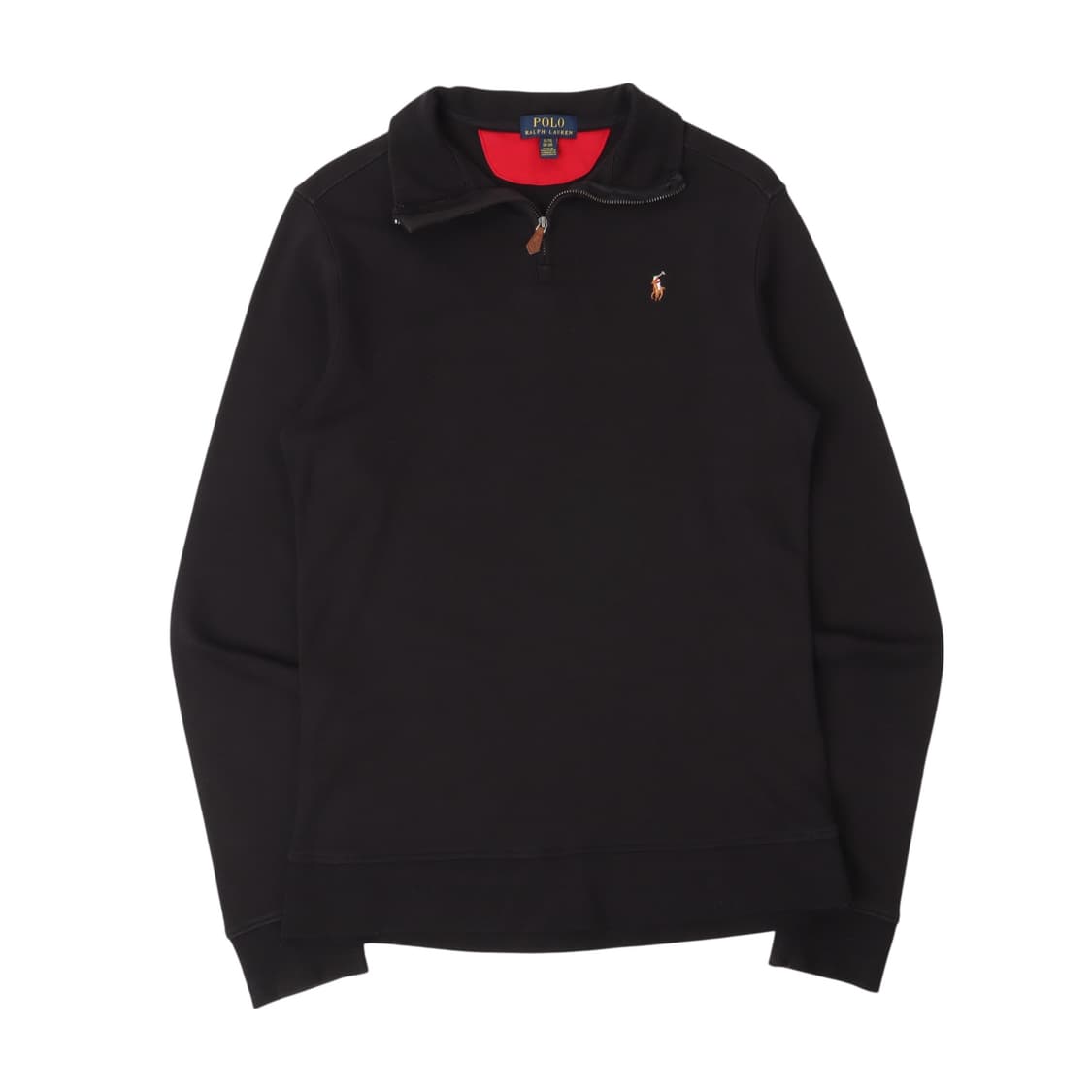 폴로 랄프로렌 블랙 하프집업 니트 스웻셔츠 상품이미지1