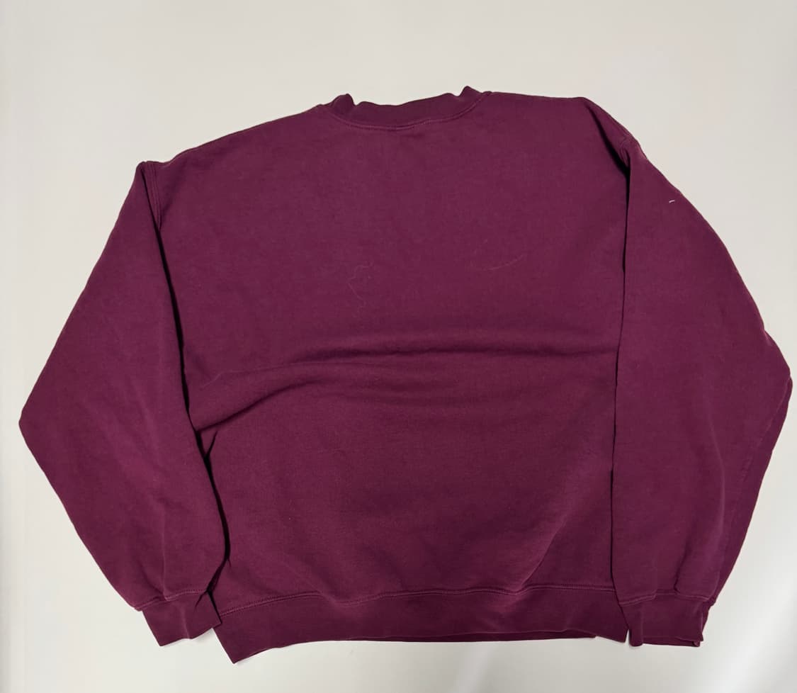 희귀!! 여성 오베이 OBEY 올드스쿨 오버핏 기모 맨투맨 L 상품이미지2