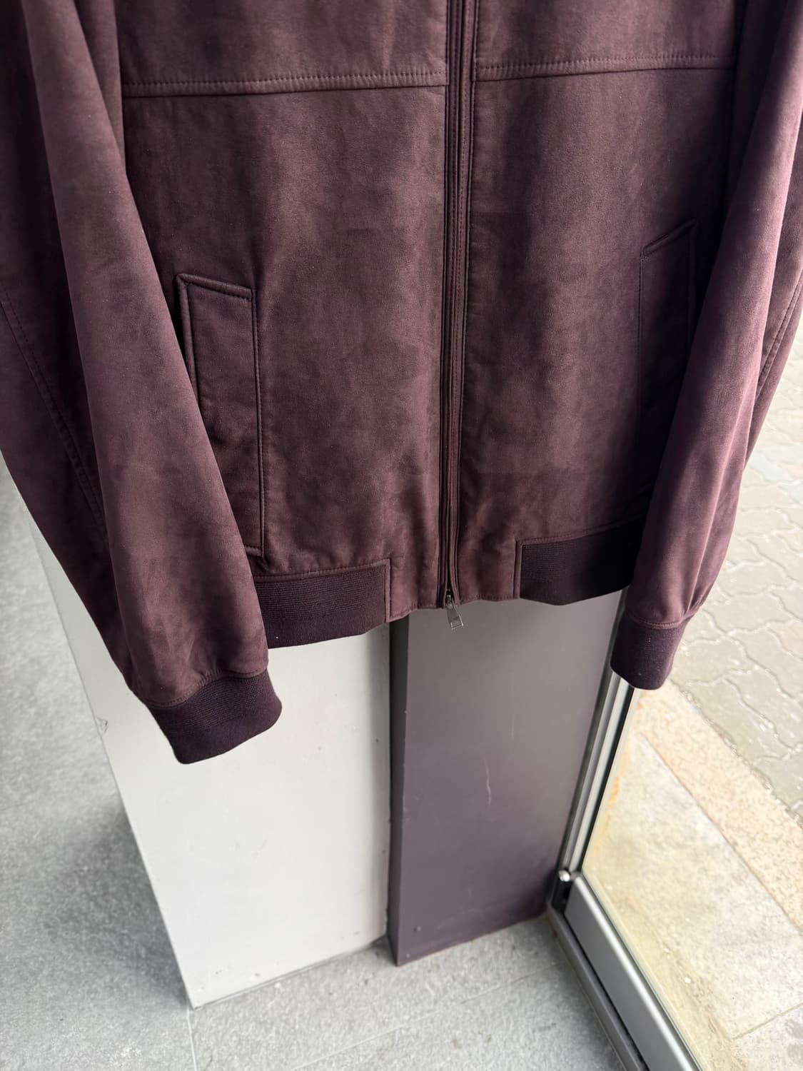 48/ 알레그리 에코 스웨이드 자켓 상품이미지6