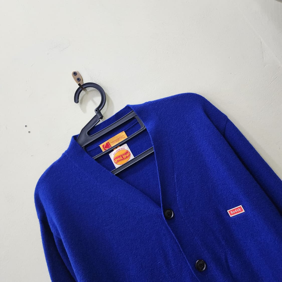 [95] KODAK 클래식 울 가디건 (블루) 상품이미지2