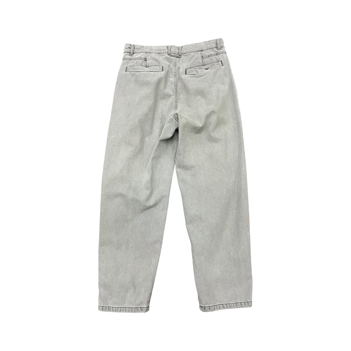 시스템옴므 그레이 핀턱 데님팬츠 상품이미지3