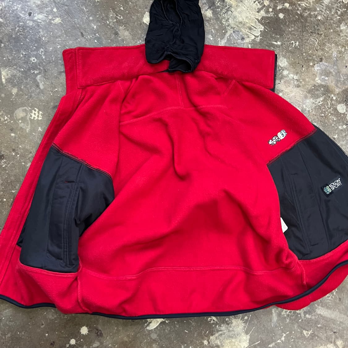 105) 빈티지 코오롱스포츠 신칠라 플리스자켓 후리스 상품이미지5
