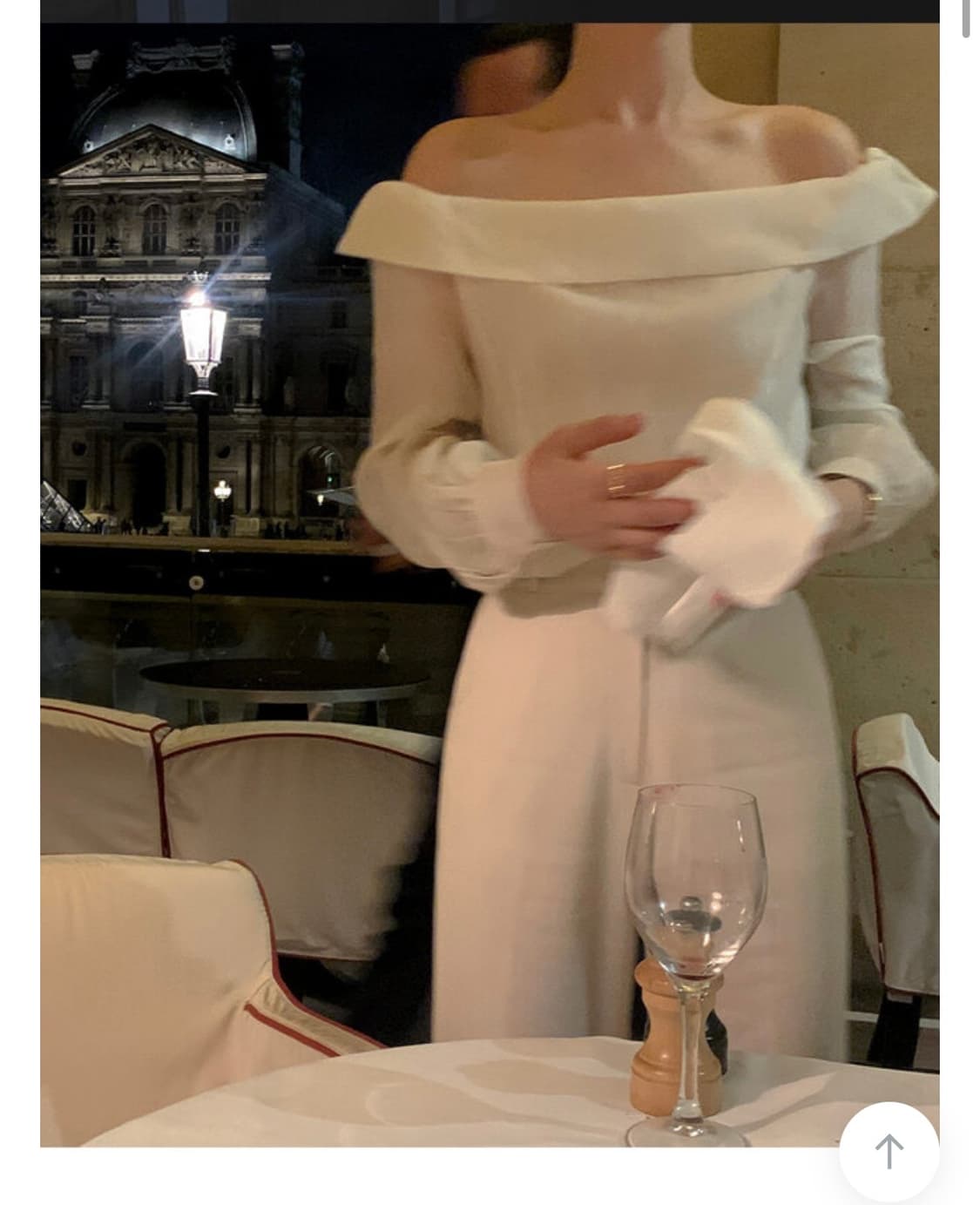 베니토 MOIRE 수엘 시어 오프숄더 상품이미지2