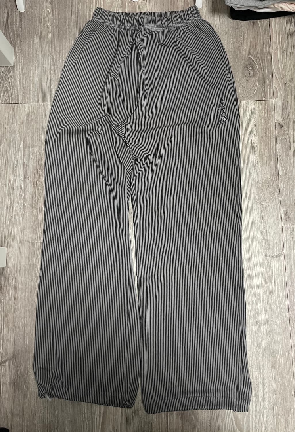 탠스댄스 (파히섬) Stripe easy pants_black 상품이미지5