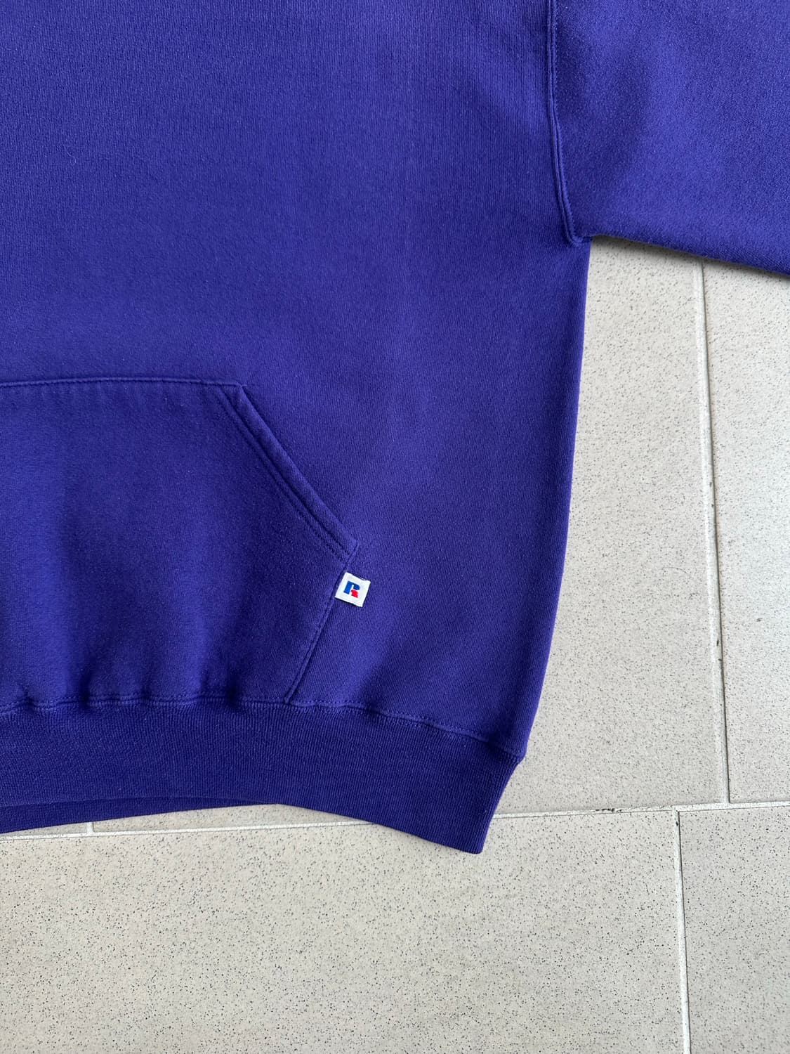 90s 빈티지 러셀 후드 퍼플 XL USA 상품이미지3