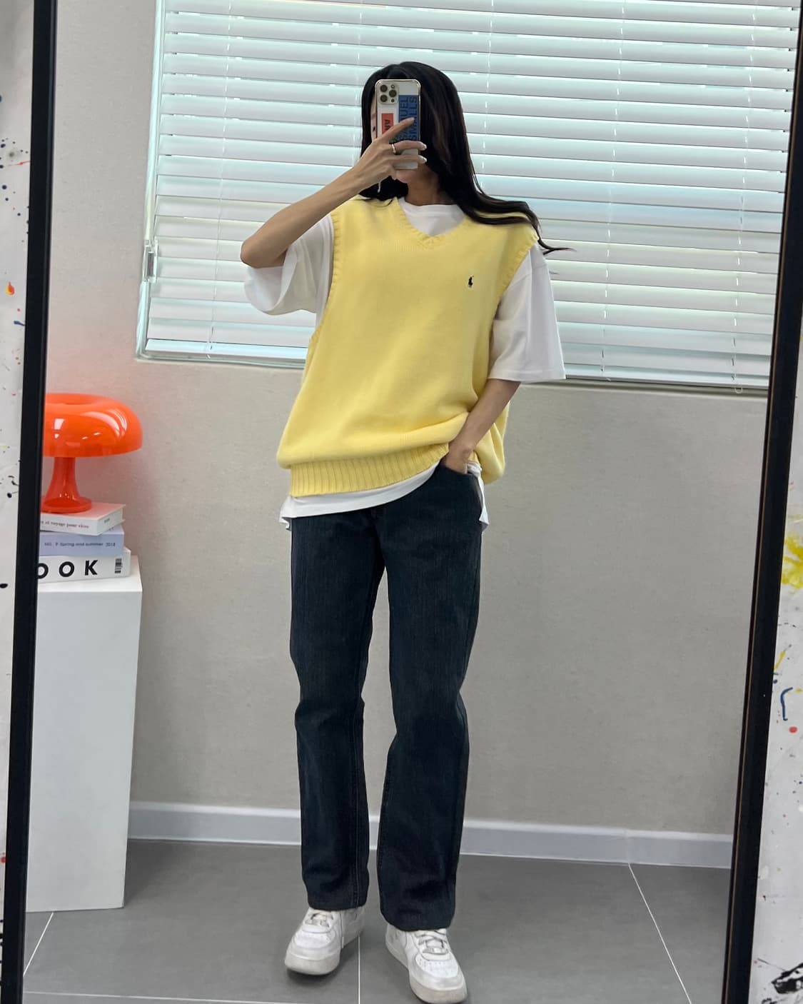 (XL)폴로 니트 베스트-M1668 상품이미지2