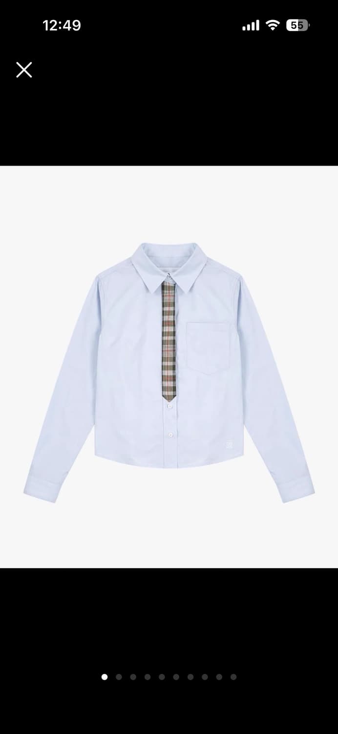 사파리스팟 1/2 Roux Base School Tie Shirts 상품이미지1