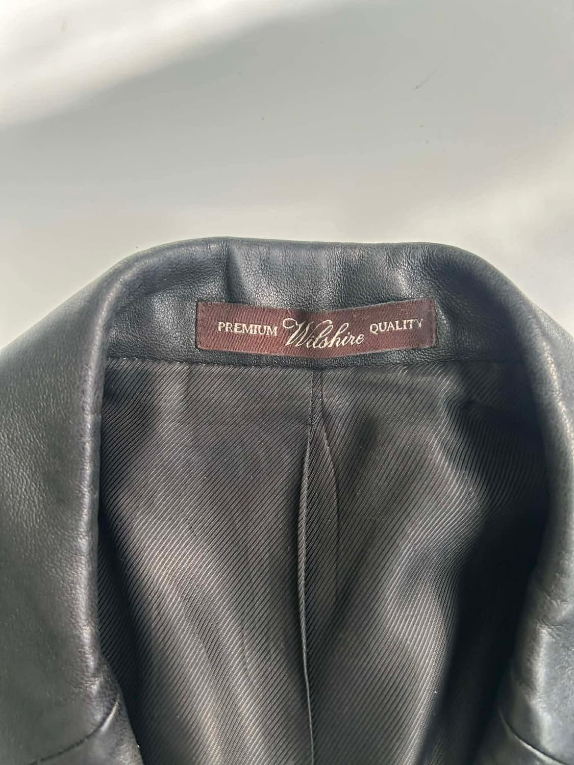 [100] Wilshire 프리미엄 양가죽 2B 테일러드 블레이져 자켓 상품이미지5