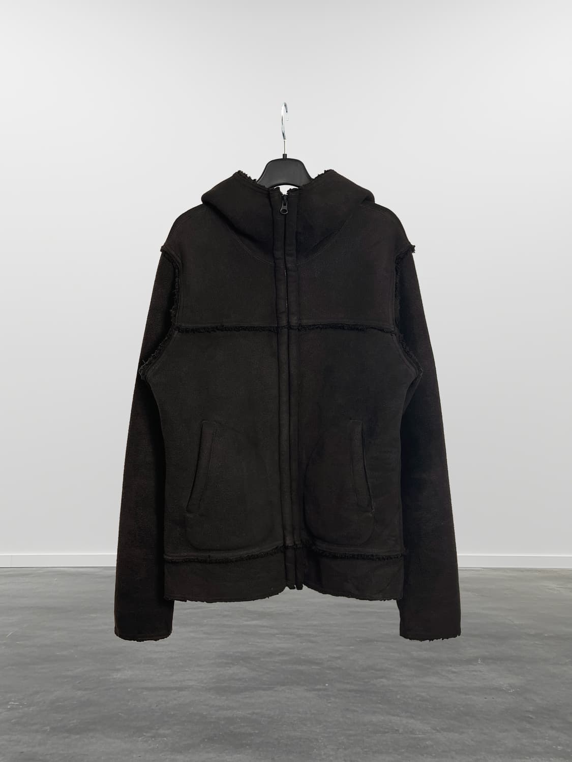 빈티지 플리스 후드 집업 자켓 상품이미지1