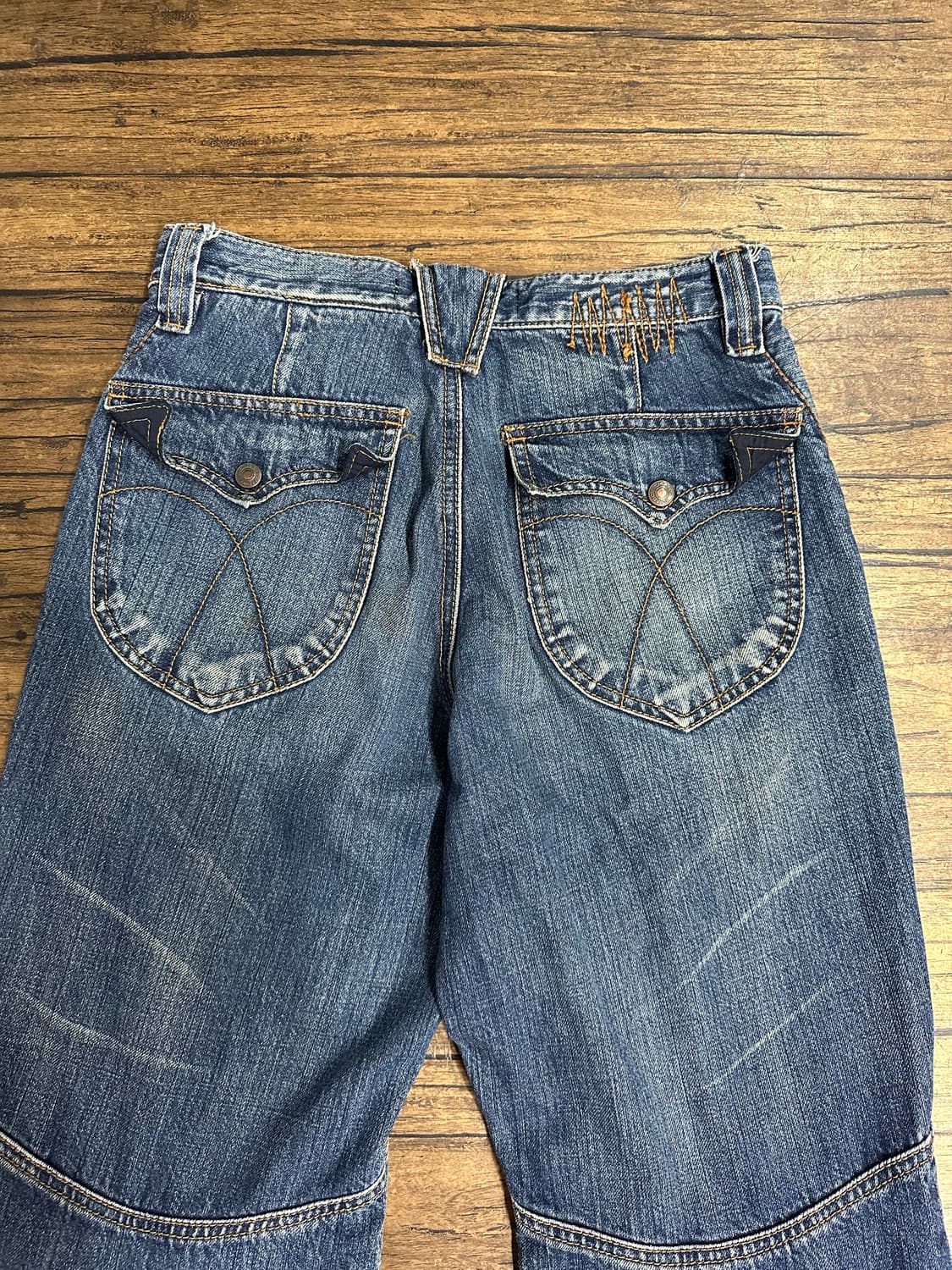 TOMBOYJEANS 빈티지 Y2K 데님 청바지 S-M 사이즈 패턴특급 상품이미지6