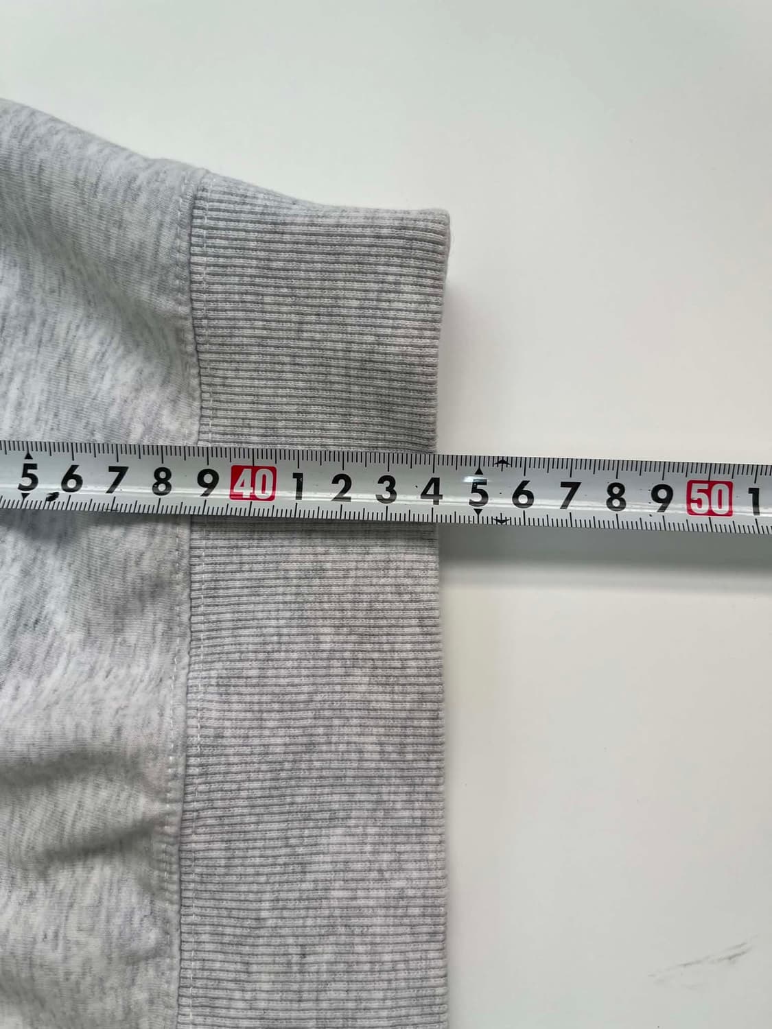 APC 아페쎄 23ss 그레이 스웻 걸즈 반팔 티셔츠(S) 상품이미지8