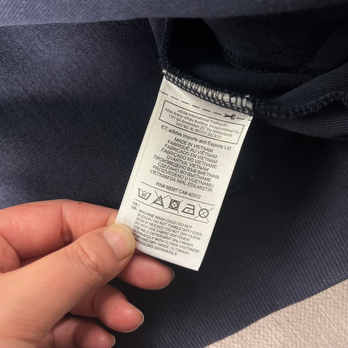 105 아디다스 신형 유로파 반집업 맨투맨 상품이미지5