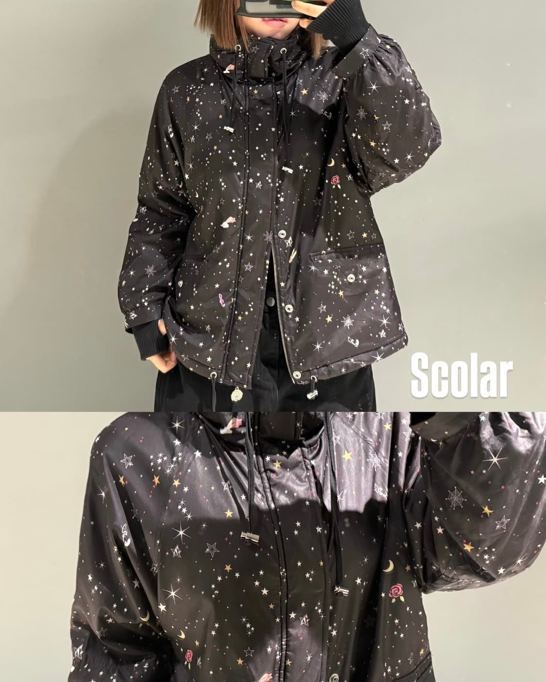 Scolar kawaii printing jumper 상품이미지1