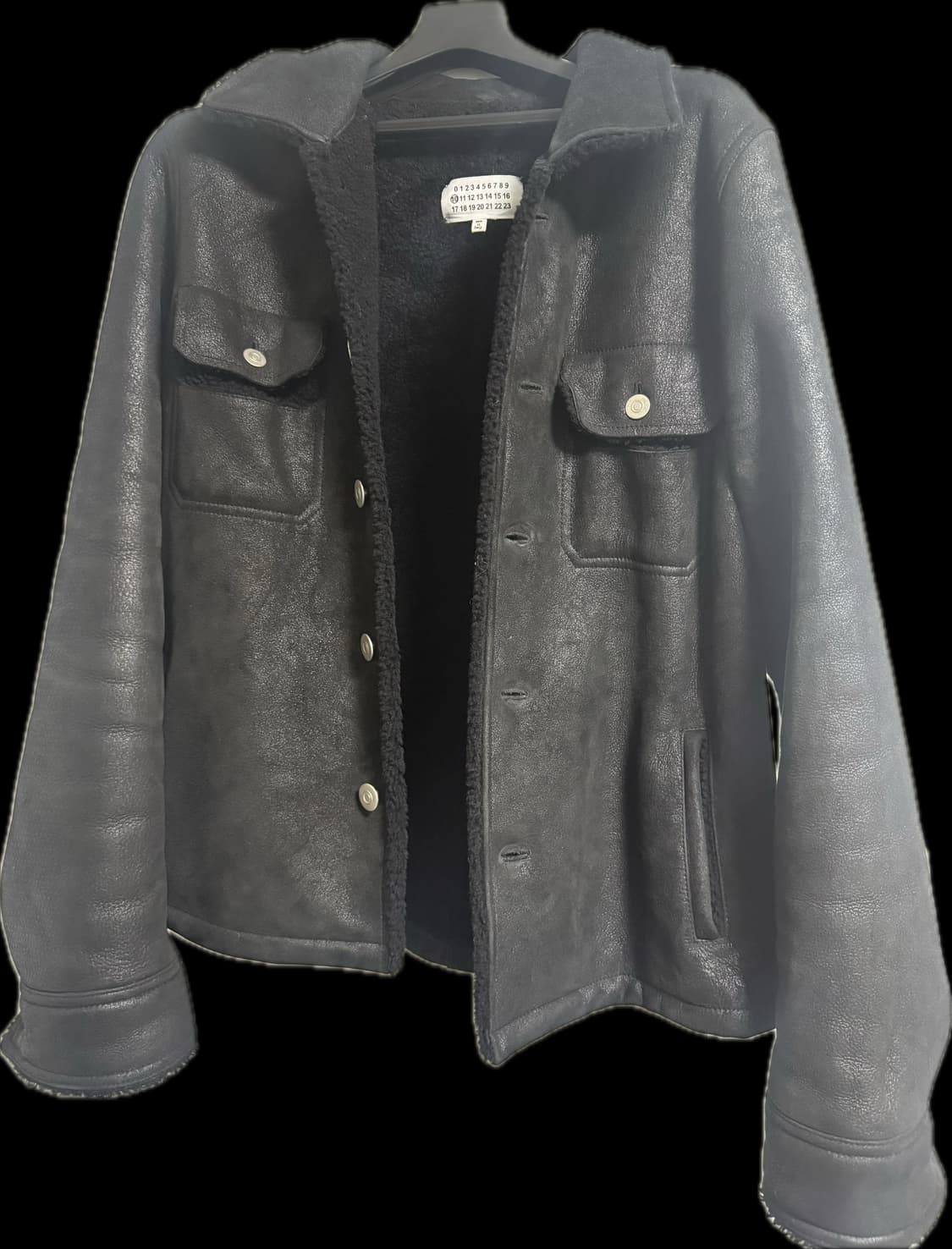 마르지엘라 무스탕 시어링 자켓 50 상품이미지2