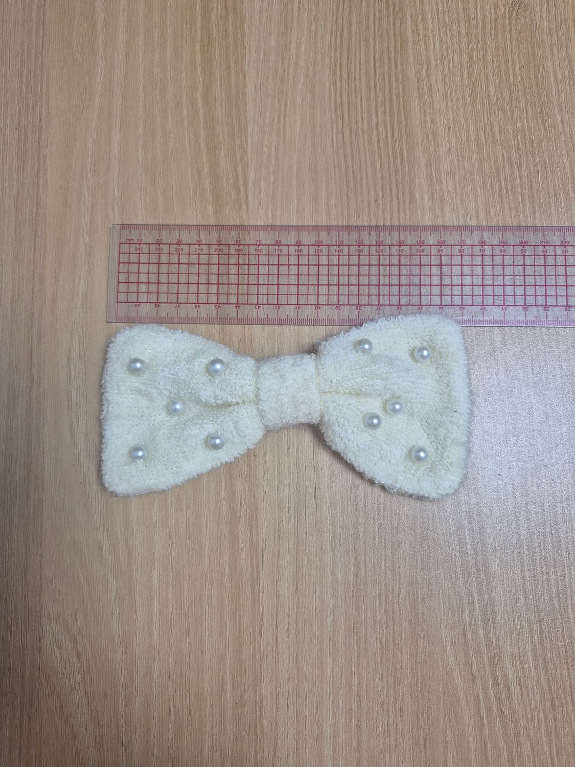 리즈리사 리본브로치 아이보리칼라 상품이미지2