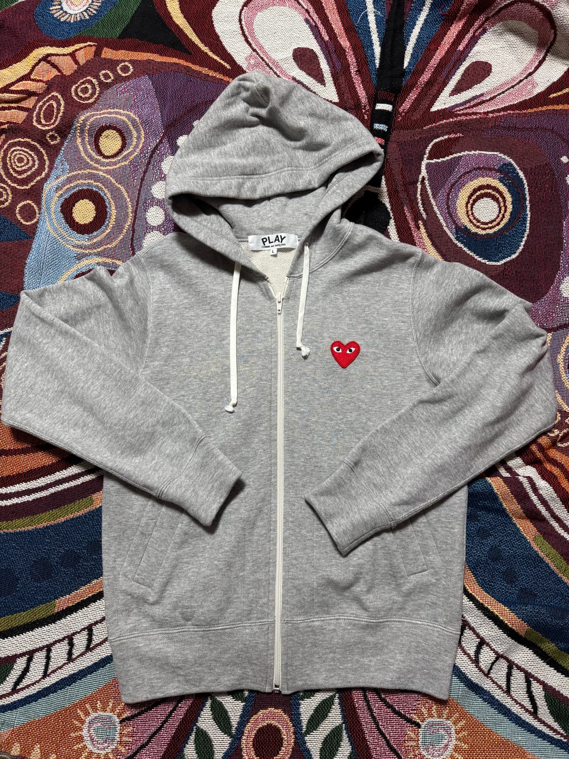 꼼데가르송 후드집업 L 상품이미지1