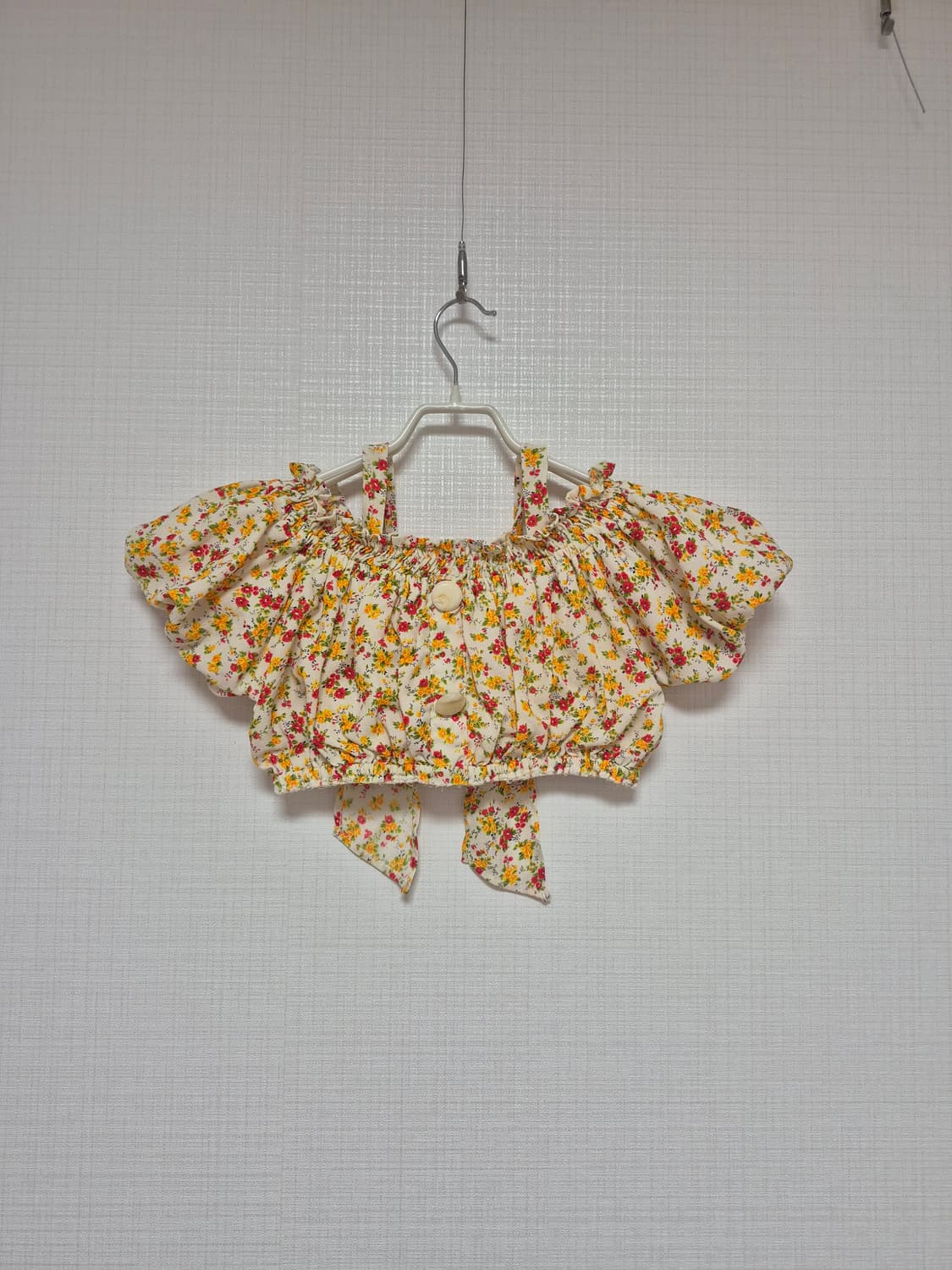 리즈리사 샘플 히메갸루 플라워 크롭탑  상품이미지1