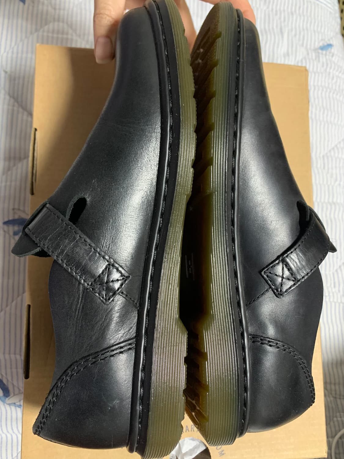 닥터마틴 패트리샤 블랙 uk5 240 (새상품 컨디션) 상품이미지5