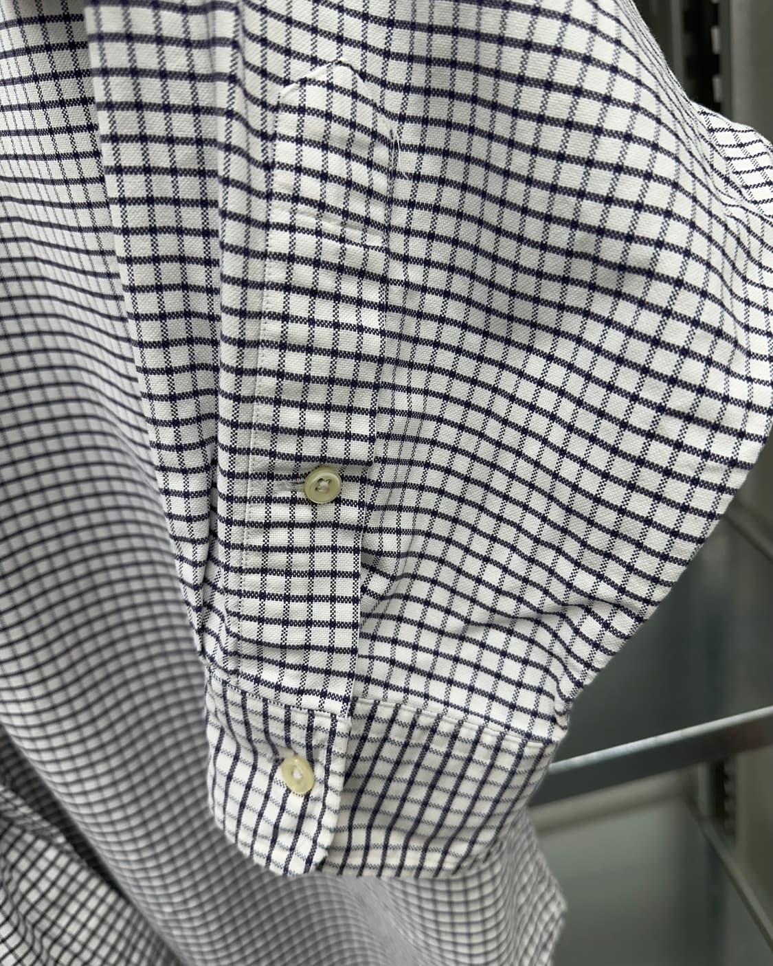 (3XL)폴로 체크 셔츠-M924 상품이미지7