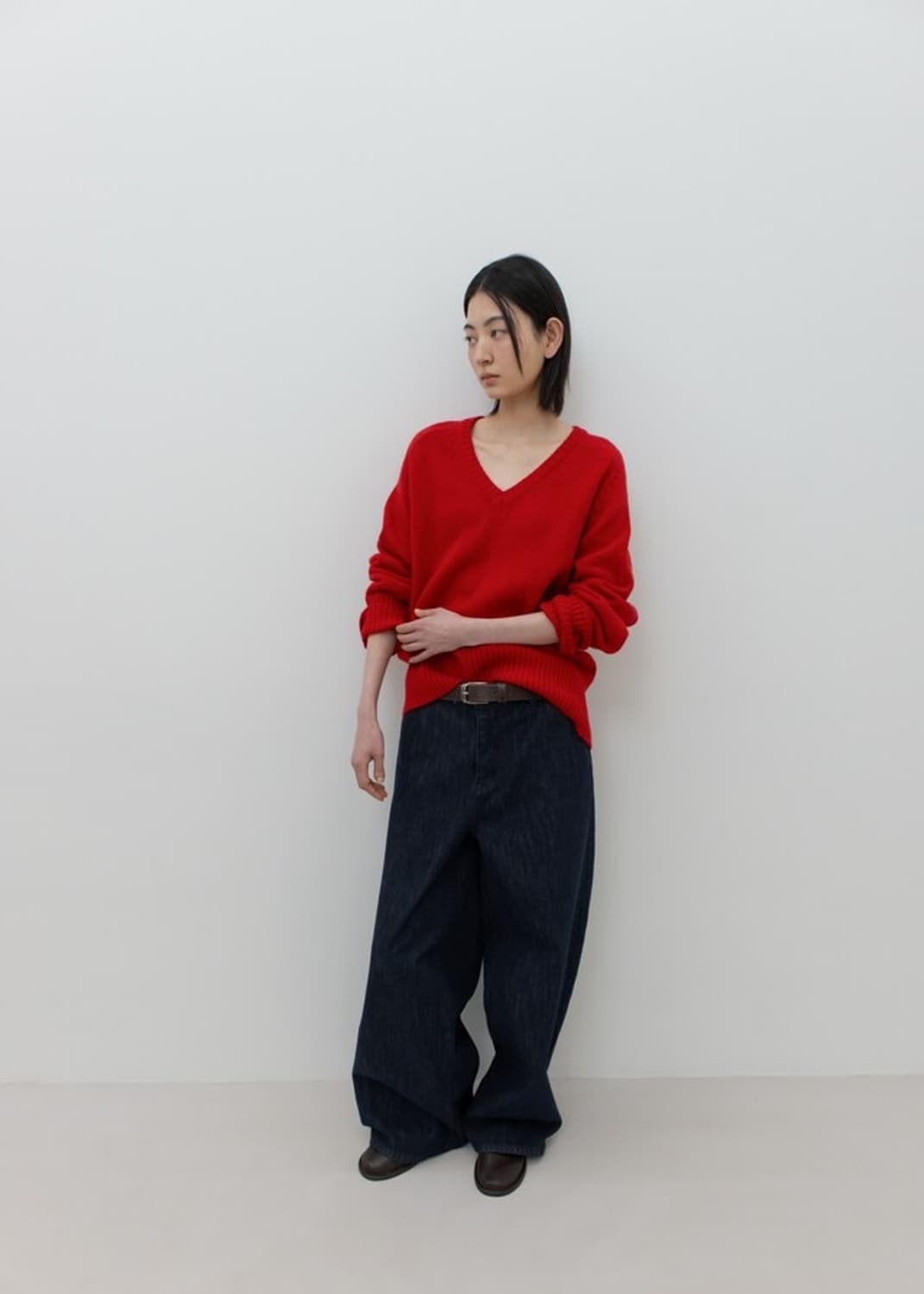 GBH 와이드 신치백 진 인디고 M 상품이미지1