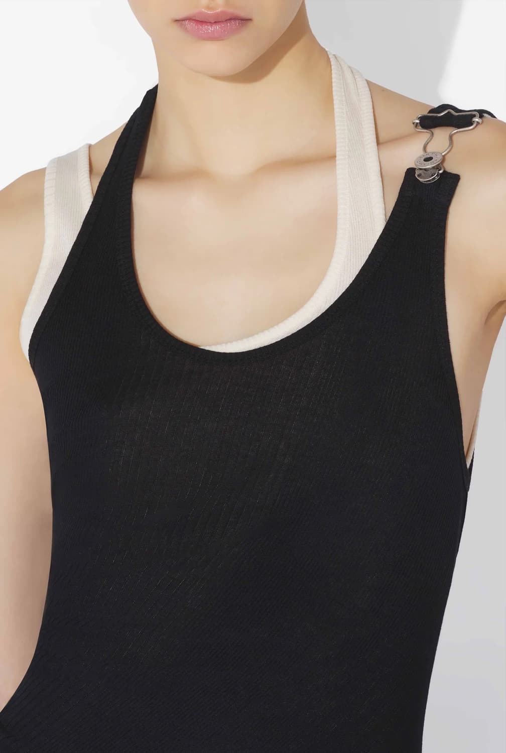 [S]장폴고티에 25ss 드레이핑 더블 탱크 탑 상품이미지5