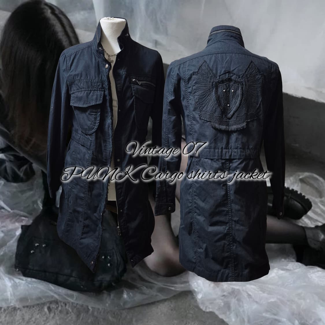 Vintage 07 PUNK Cargo shirts-jacket 상품이미지1