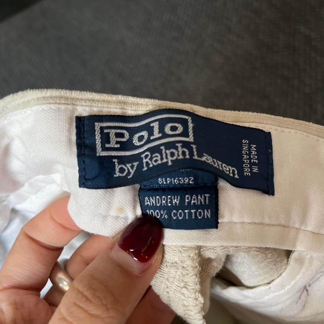 (31) 폴로 랄프로렌 연베이지 코듀로이 팬츠 상품이미지7
